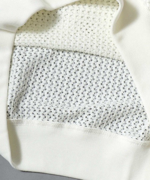 ANPAS(アンパス)の「Lace Polo Shirt and Waffle Tank Layered Set / 【セットアイテム】半袖レースポロシャツ × ワッフルタンク レイヤードアンサンブル メンズ メッシュトップス(ポロシャツ・メンズ・ブラック/ブラウン/オフホワイト・M/L)」の22枚目の写真