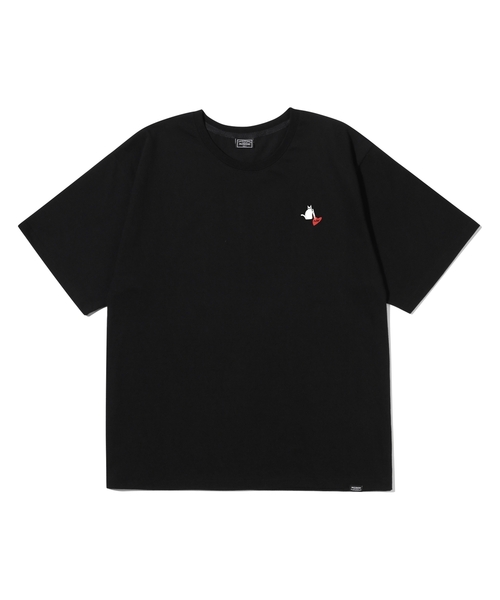PEID(ペイド)の「PD CATS 半袖Tシャツ ブラック(Tシャツ/カットソー・レディース・ブラック・2/3/4/5/6/1)」の1枚目の写真