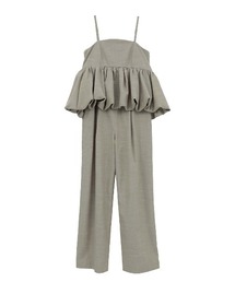 L.H.P（エルエイチピー）の「CLANE/クラネ/PEPLUM LAYERED ALLINONE（サロペット/オーバーオール）」