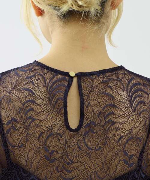 SOFFITTO（ソフィット）の「レースブラウス（シャツ/ブラウス・レディース・クリーム/ネイビー・FREE）」の16枚目の写真