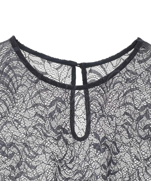 SOFFITTO（ソフィット）の「レースブラウス（シャツ/ブラウス・レディース・クリーム/ネイビー・FREE）」の22枚目の写真