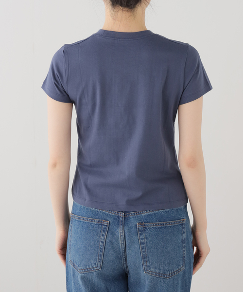 WEBHOUSE(ウェブハウス)の「【Geek Office / ギークオフィス】WEBHOUSE / I Am Punk Angel Tee(Tシャツ/カットソー・レディース・ホワイト/ネイビー・FREE)」の3枚目の写真