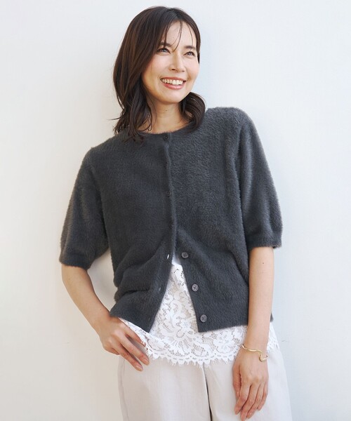 UNFILO(アンフィーロ)の「【新色追加】レースコンビ タンクトップ(タンクトップ・レディース・ホワイト系・X-LARGE)」の5枚目の写真
