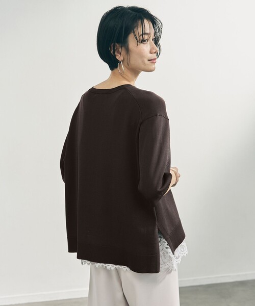 UNFILO(アンフィーロ)の「【新色追加】レースコンビ タンクトップ(タンクトップ・レディース・ホワイト系・X-LARGE)」の10枚目の写真