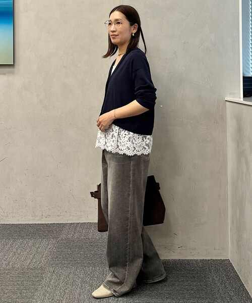 UNFILO(アンフィーロ)の「【新色追加】レースコンビ タンクトップ(タンクトップ・レディース・ホワイト系・X-LARGE)」の20枚目の写真
