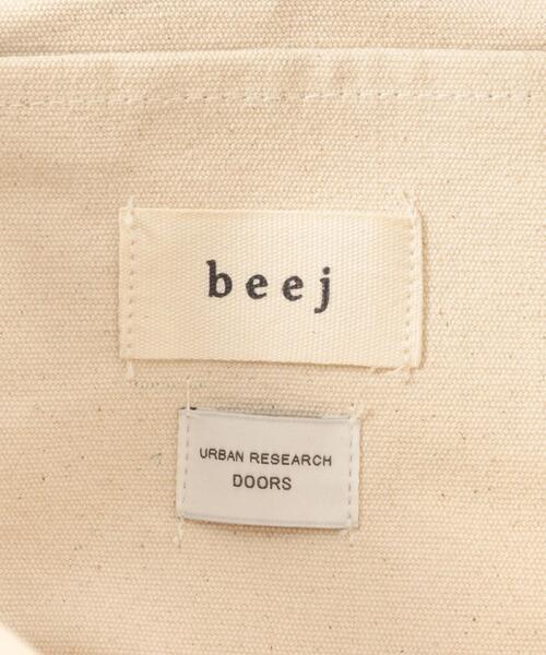 URBAN RESEARCH DOORS（アーバンリサーチドアーズ）の「『別注』beej×DOORS　ワッフルトートバッグ（トートバッグ・レディース・オフホワイト/グレー・ONE）」の12枚目の写真