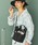 KiU�i�L�E�j�́uKiU×FREAK'S STORE/�L�E×�t���[�N�X�X�g�A �ʒ� 600D POCKETFUL MINI BAG �|�P�b�^�t�� �~�j�o�b�O�i�V�����_�[�o�b�O�j�v�b�u���b�N