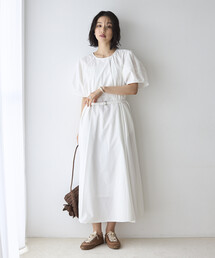 Firsthand（ファーストハンド）の「Firsthand/ファーストハンド バルーンスリーブ 2WAY ワンピース / 5分袖（ワンピース）」