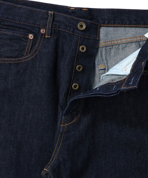 UNION（UNION TOKYO）（ユニオン）の「UNION TOKYO  WRIGHT DENIM ユニオントーキョー デニムパンツ ジーンズ（デニムパンツ・メンズ・ライトインディゴブルー/インディゴブルー・XL/L/M/S）」の9枚目の写真