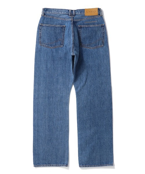 UNION（UNION TOKYO）（ユニオン）の「UNION TOKYO  WRIGHT DENIM ユニオントーキョー デニムパンツ ジーンズ（デニムパンツ・メンズ・ライトインディゴブルー/インディゴブルー・XL/L/M/S）」の12枚目の写真