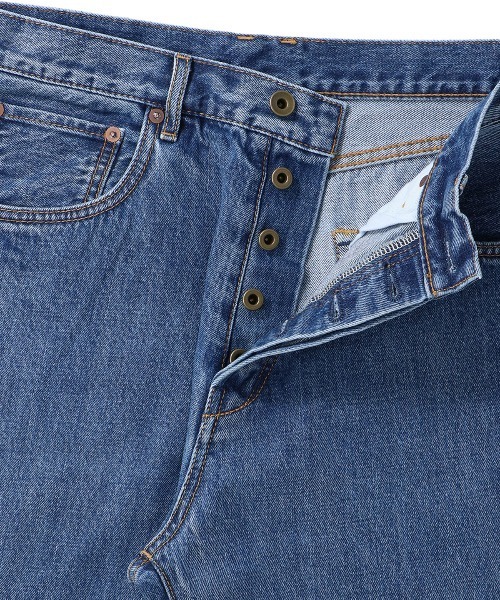 UNION（UNION TOKYO）（ユニオン）の「UNION TOKYO  WRIGHT DENIM ユニオントーキョー デニムパンツ ジーンズ（デニムパンツ・メンズ・ライトインディゴブルー/インディゴブルー・XL/L/M/S）」の13枚目の写真