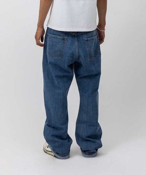 UNION（UNION TOKYO）（ユニオン）の「UNION TOKYO  WRIGHT DENIM ユニオントーキョー デニムパンツ ジーンズ（デニムパンツ・メンズ・ライトインディゴブルー/インディゴブルー・XL/L/M/S）」の3枚目の写真