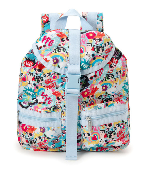 LeSportsac（レスポートサック）の「SMALL VOYAGER パワーパフ ガールズガールパワー（バックパック/リュック・レディース・その他・FREE）」の4枚目の写真