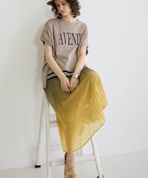 NICOLE white | グラデーションシフォンスカート(スカート)