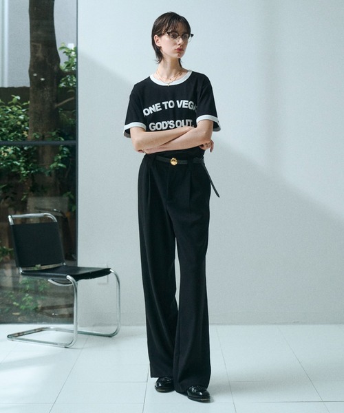 soerte(ソエルテ)の「Contemporary Compact Ringer Tee / コンテンポラリーコンパクトリンガーT(Tシャツ/カットソー・メンズ・ブラック/ブルー/ホワイト・2/1/3)」の22枚目の写真