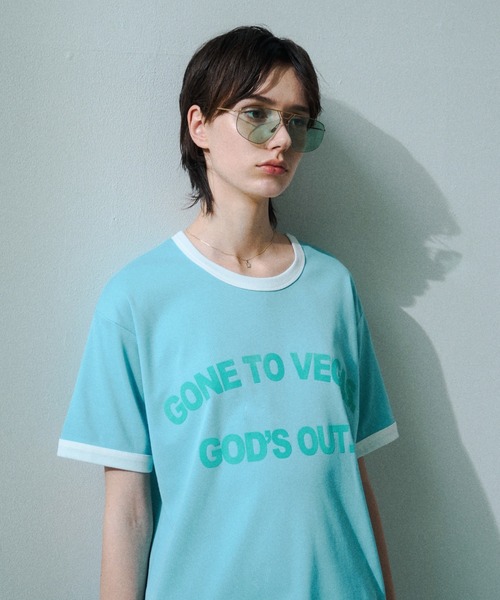 soerte(ソエルテ)の「Contemporary Compact Ringer Tee / コンテンポラリーコンパクトリンガーT(Tシャツ/カットソー・メンズ・ブラック/ブルー/ホワイト・2/1/3)」の11枚目の写真