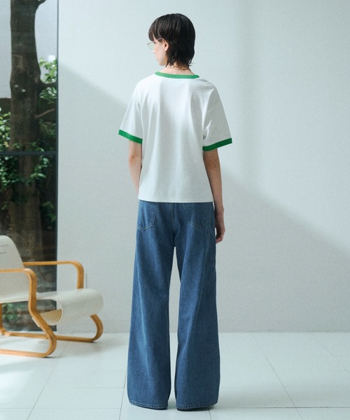 soerte(ソエルテ)の「Contemporary Compact Ringer Tee / コンテンポラリーコンパクトリンガーT(Tシャツ/カットソー・メンズ・ブラック/ブルー/ホワイト・2/1/3)」の6枚目の写真