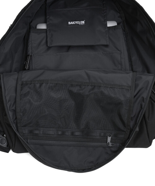 BAICYCLON by Bagjack(バイシクロン バイ バグジャック)の「BAICYCLON/バイシクロン 限定展開 BACK PACK(バックパック/リュック・メンズ・ブラック・フリ-)」の7枚目の写真