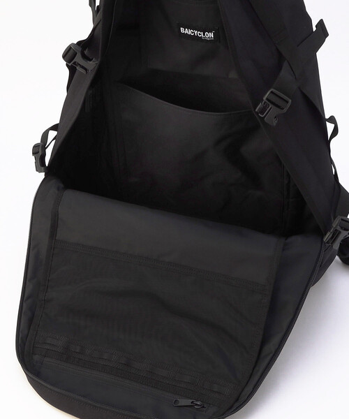 BAICYCLON by Bagjack(バイシクロン バイ バグジャック)の「BAICYCLON/バイシクロン 限定展開 BACK PACK(バックパック/リュック・メンズ・ブラック・フリ-)」の16枚目の写真