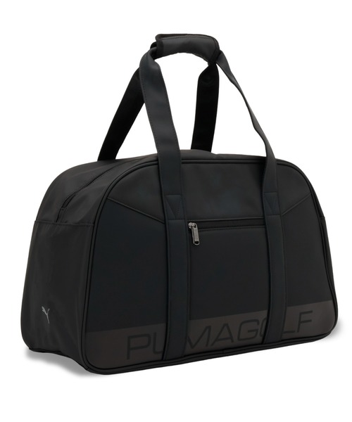 PUMA(プーマ)の「PUMA プーマ ユニセックス ゴルフ ベーシックロゴ ボストンバッグ 30L(ボストンバッグ・メンズ・ブラック×レッド・フリー)」の1枚目の写真