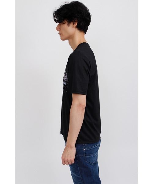 TORNADO MART（トルネードマート）の「TORNADO MART∴メロディアスローズプリント半袖カットソー（Tシャツ/カットソー・メンズ・ホワイト/ブラック・M/L/XXL/LL）」の17枚目の写真