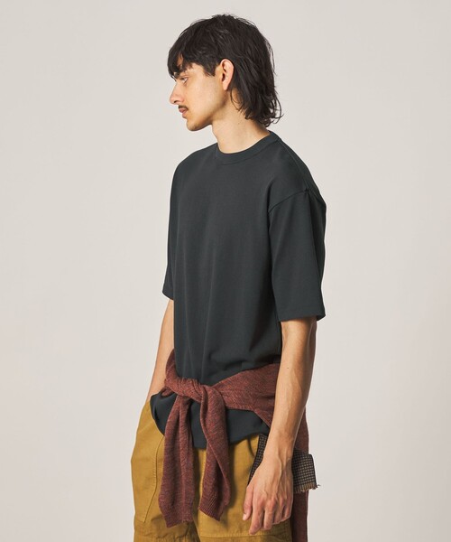 Steven Alan(スティーブンアラン)の「<Steven Alan> アイレットメッシュ クルーネック Tシャツ(Tシャツ/カットソー・メンズ・ホワイト/ダークグレー・XL/L/M/S)」の12枚目の写真