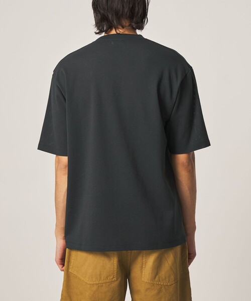 Steven Alan(スティーブンアラン)の「<Steven Alan> アイレットメッシュ クルーネック Tシャツ(Tシャツ/カットソー・メンズ・ホワイト/ダークグレー・XL/L/M/S)」の16枚目の写真