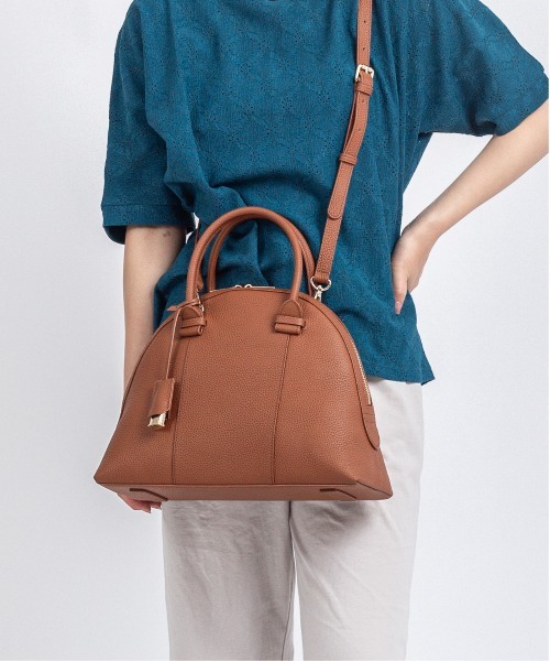 Rivel(リヴェル)の「【Maison de Z】本革 2WAY レザーハンドバッグ ショルダーバッグ(ショルダーバッグ・レディース・ブラック/ブラウン・FREE)」の22枚目の写真