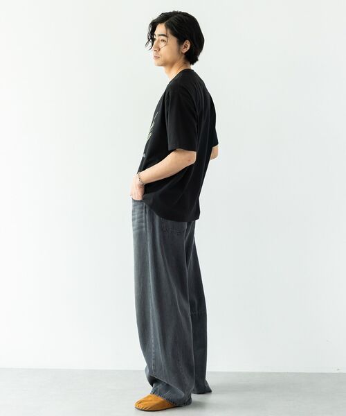 CRAFT STANDARD BOUTIQUE(クラフトスタンダードブティック)の「ヴィンテージライクカーブデニムパンツ(デニムパンツ・メンズ・インディゴブルー/ブラック・L/M)」の13枚目の写真