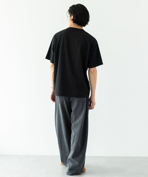 CRAFT STANDARD BOUTIQUE(クラフトスタンダードブティック)の「ヴィンテージライクカーブデニムパンツ(デニムパンツ・メンズ・インディゴブルー/ブラック・L/M)」の14枚目の写真