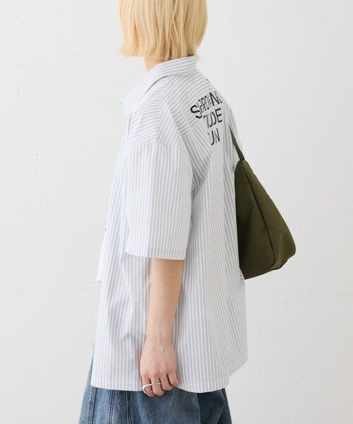 CIAOPANIC TYPY(チャオパニックティピー)の「【UNISEX】アソート柄プリントシャツ(シャツ/ブラウス・メンズ・ホワイト/ホワイト系その他/ブルー・MEDIUM/LARGE)」の22枚目の写真