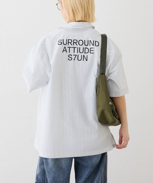 CIAOPANIC TYPY(チャオパニックティピー)の「【UNISEX】アソート柄プリントシャツ(シャツ/ブラウス・メンズ・ホワイト/ホワイト系その他/ブルー・MEDIUM/LARGE)」の20枚目の写真