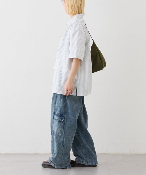 CIAOPANIC TYPY(チャオパニックティピー)の「【UNISEX】アソート柄プリントシャツ(シャツ/ブラウス・メンズ・ホワイト/ホワイト系その他/ブルー・MEDIUM/LARGE)」の18枚目の写真