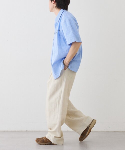 CIAOPANIC TYPY(チャオパニックティピー)の「【UNISEX】アソート柄プリントシャツ(シャツ/ブラウス・メンズ・ホワイト/ホワイト系その他/ブルー・MEDIUM/LARGE)」の12枚目の写真