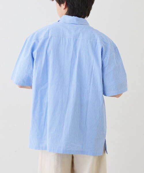 CIAOPANIC TYPY（チャオパニックティピー）の「【UNISEX】アソート柄プリントシャツ（シャツ/ブラウス・メンズ・ホワイト/ホワイト系その他/ブルー・MEDIUM/LARGE）」の21枚目の写真