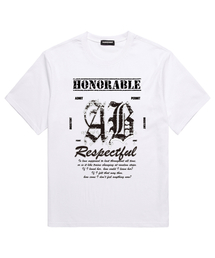 ABO 半袖Tシャツ (VS0228) AB_ホワイト