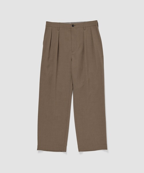 ESTNATION（エストネーション）の「ESTNATION / ストレッチサッカー イージースラックス（スラックス・メンズ・チャコールグレー/ベージュ・LARGE/MEDIUM）」の2枚目の写真