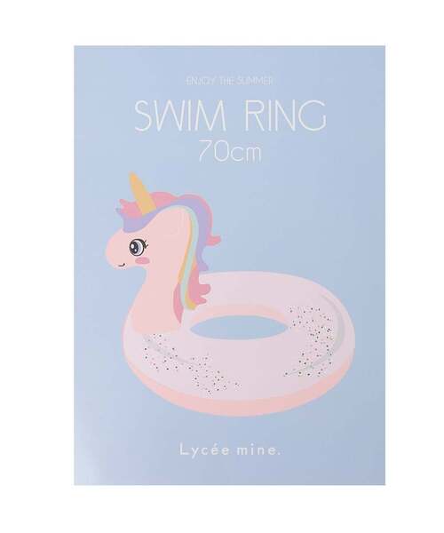 Lycee mine(リセマイン)の「【SWIM】ユニコーンスイムリング【子供服】【キッズ】【女の子】(スイムグッズ・キッズ・ピンク・M)」の10枚目の写真