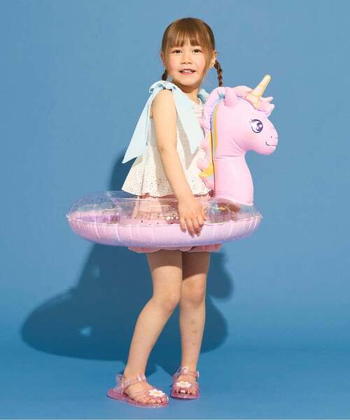Lycee mine(リセマイン)の「【SWIM】ユニコーンスイムリング【子供服】【キッズ】【女の子】(スイムグッズ・キッズ・ピンク・M)」の12枚目の写真