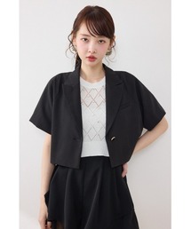 【AKB48 行天優莉奈さん着用】ラグランショートジャケット 春服 夏服