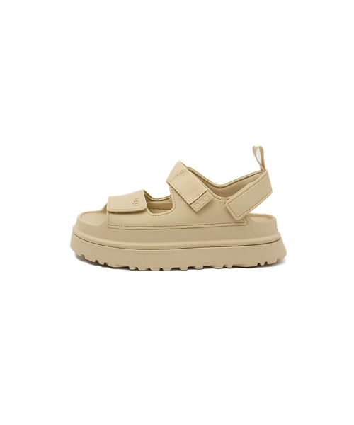 UGG(アグ)の「(UGG)W GOLDENGLOW(サンダル・レディース・ベージュ/ブラック・24cm/25cm/23cm)」の7枚目の写真