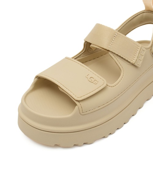 UGG(アグ)の「(UGG)W GOLDENGLOW(サンダル・レディース・ベージュ/ブラック・24cm/25cm/23cm)」の11枚目の写真