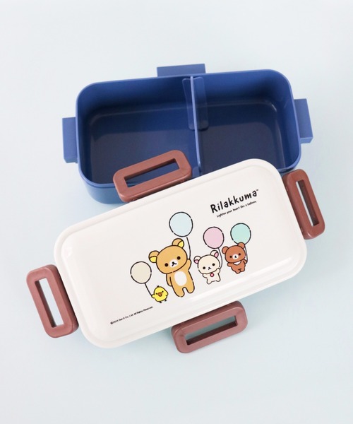 Rilakkuma/リラックマ〉 抗菌ふわっと弁当箱 PFLB6AG（お弁当箱