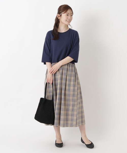 one'sterrace(ワンズテラス)の「SE コード編み タッセルトート(トートバッグ・レディース・シルバー系8/ブラック系8/ベージュ系その他7・99)」の14枚目の写真
