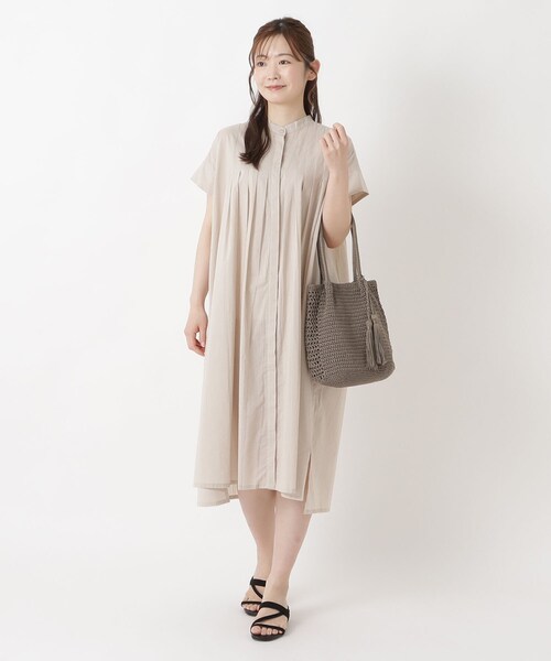 one'sterrace(ワンズテラス)の「SE コード編み タッセルトート(トートバッグ・レディース・シルバー系8/ブラック系8/ベージュ系その他7・99)」の16枚目の写真