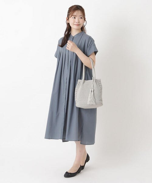 one'sterrace(ワンズテラス)の「SE コード編み タッセルトート(トートバッグ・レディース・シルバー系8/ブラック系8/ベージュ系その他7・99)」の18枚目の写真