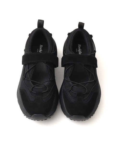 ROCKFISH WEATHERWEAR(ロックフィッシュウェザーウェア)の「ROCKFISH WEATHERWEAR BRYN VELCRO SNK V2 / ロックフィッシュ ウェザーウェア ブリン ベルクロスニーカー ブイツー(スニーカー・レディース・ブラック・23.0cm/23.5cm/24.0cm/24.5cm/25.0cm)」の6枚目の写真