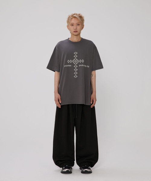 bounDary（バウンダリー）の「バギーフィットロングスウェットバルーンパンツ[ブラック]（スウェットパンツ・レディース・その他・MEDIUM/LARGE/X-LARGE）」の3枚目の写真