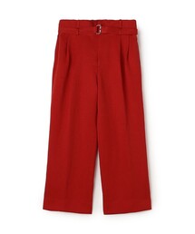 リネンツイル 2タックワイドパンツ
