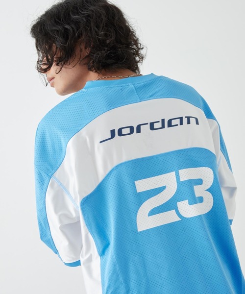 JORDAN BRAND(ジョーダンブランド)の「ジョーダン フライト メンズ ジャージー トップ / Jordan Flight Men's Jersey Top IF1913-412 University Blue(Tシャツ/カットソー・メンズ・ブルー・XL/L/2XL/S/M)」の4枚目の写真